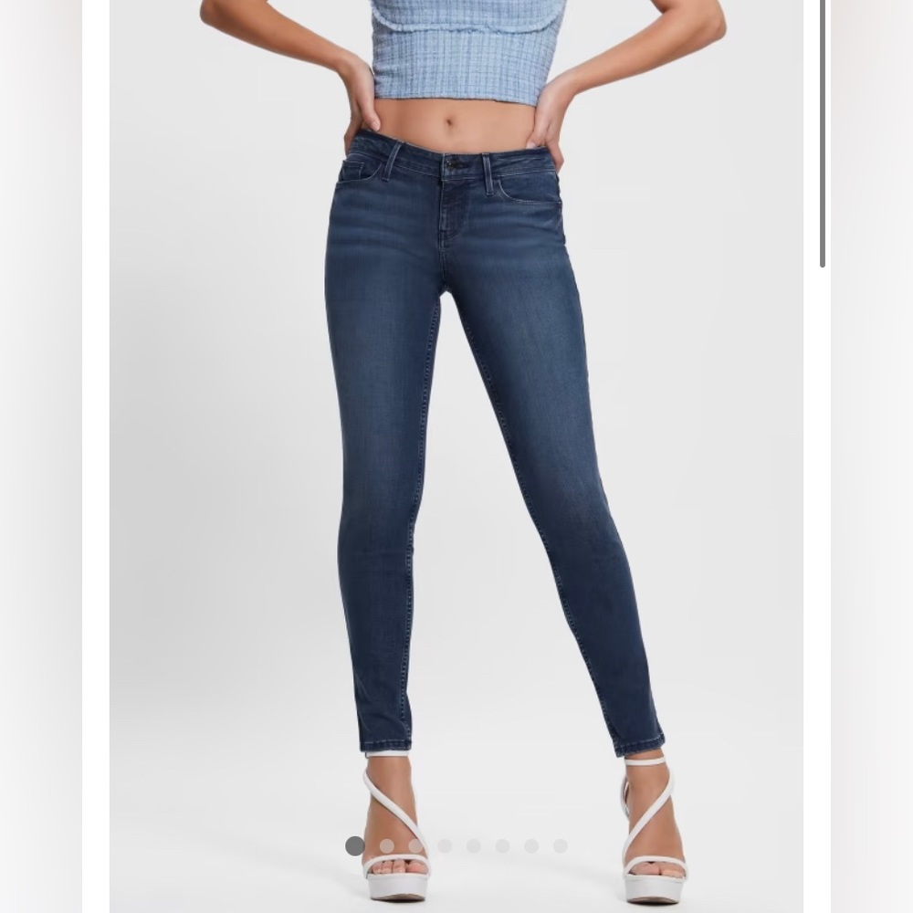 GUESS power skinny jeans